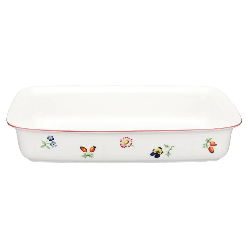 Auflaufform rechteckig mittelgroß mit Mangel - Villeroy & Boch Petite Fleur