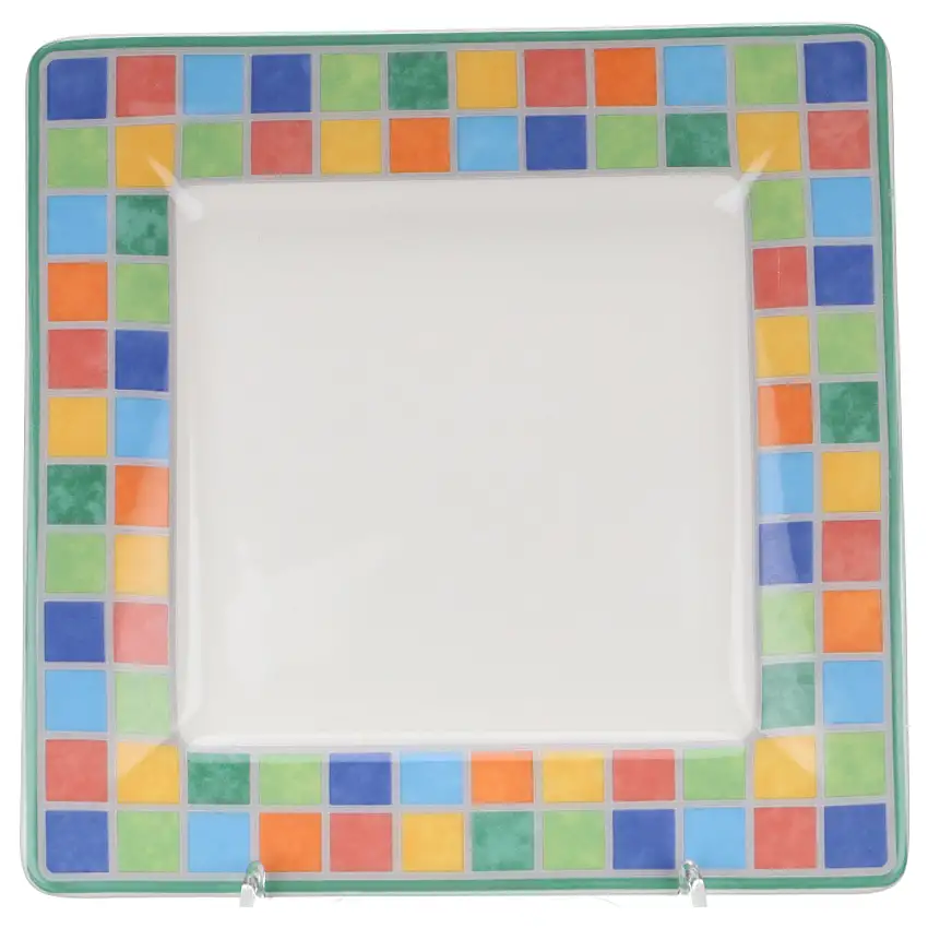 Beilagenplatte / Dessertteller mittelgroß Quadro - Villeroy & Boch Twist Alea - Caro