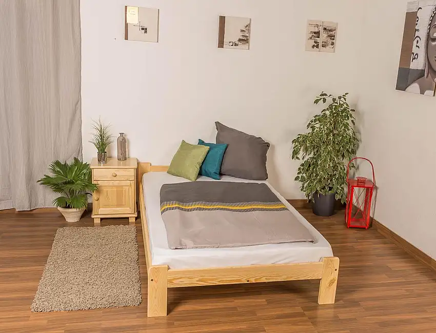 Kiefer Futonbett 120 x 200 cm Natur