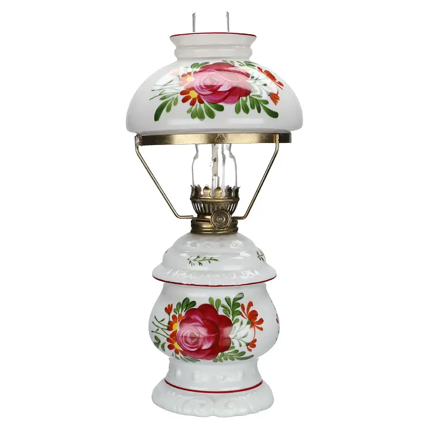 Kerzenhalter klein Öllampe - Unbekannter Hersteller Ostfriesische Rose