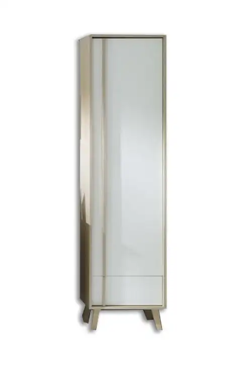 Standregal, 51 cm breit, Farbe: Sonoma Eiche / Weiß