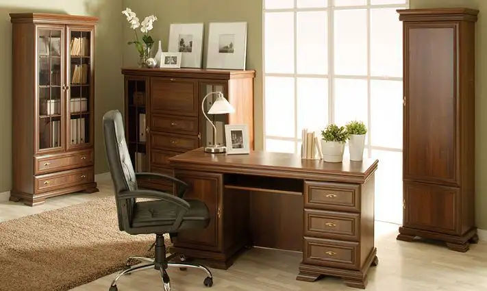 Wohnzimmer - Schrank schmal, Farbe: Dunkelbraun - 193 x 58 x 40 cm (H x B x T)