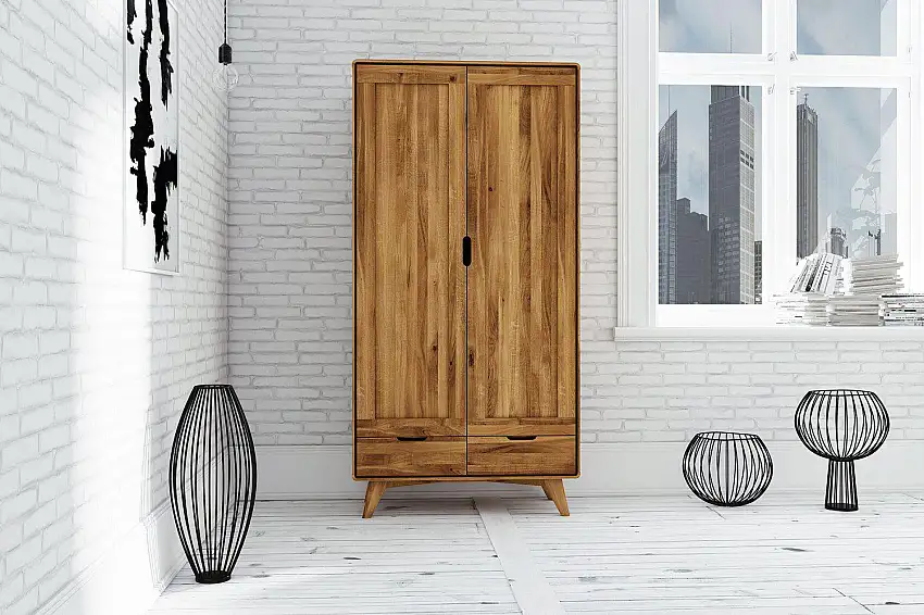 Kleiderschrank Massivholz